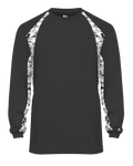 Badger Men's Digital Hook Long-Sleeve Tee Badger