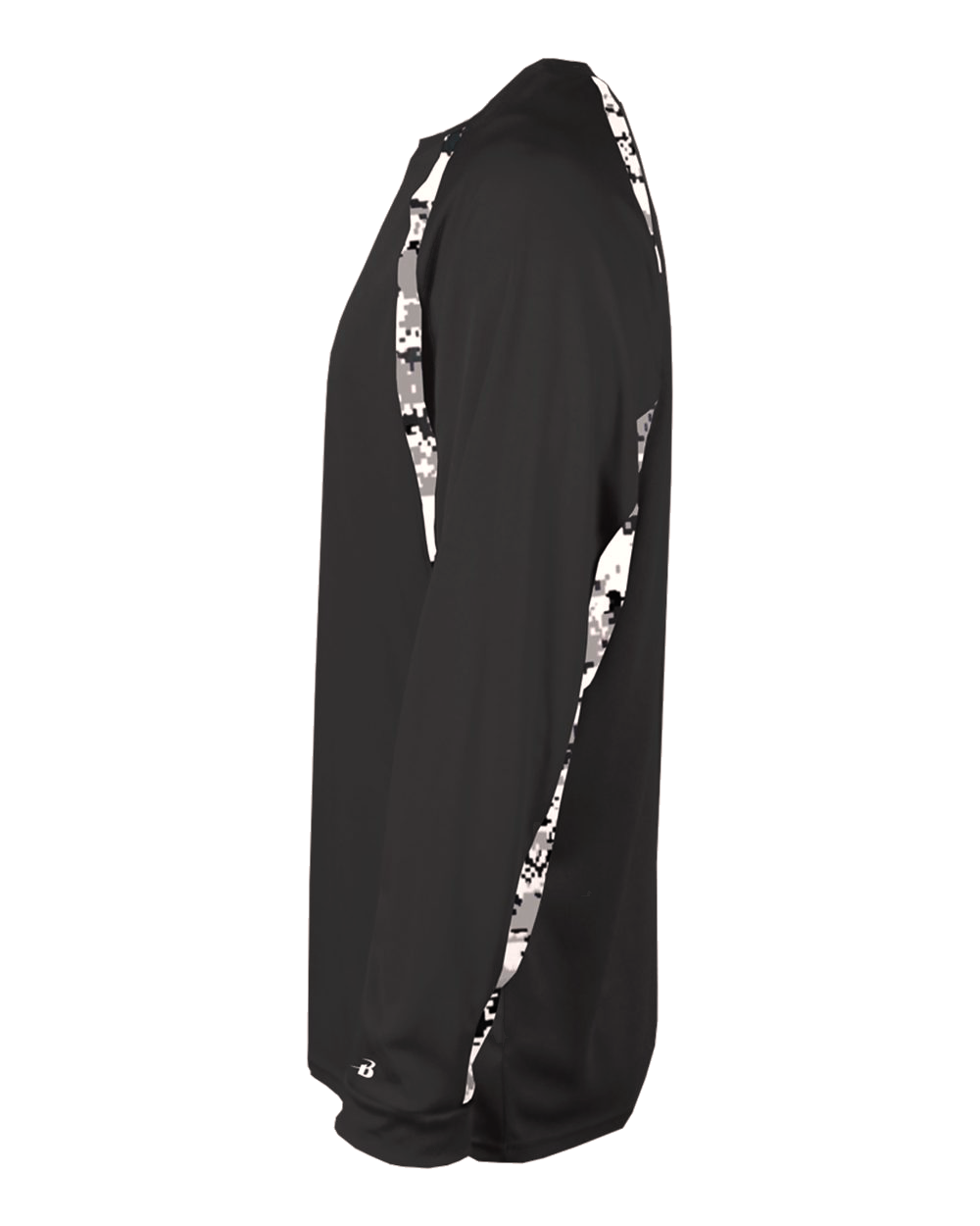 Badger Men's Digital Hook Long-Sleeve Tee Badger