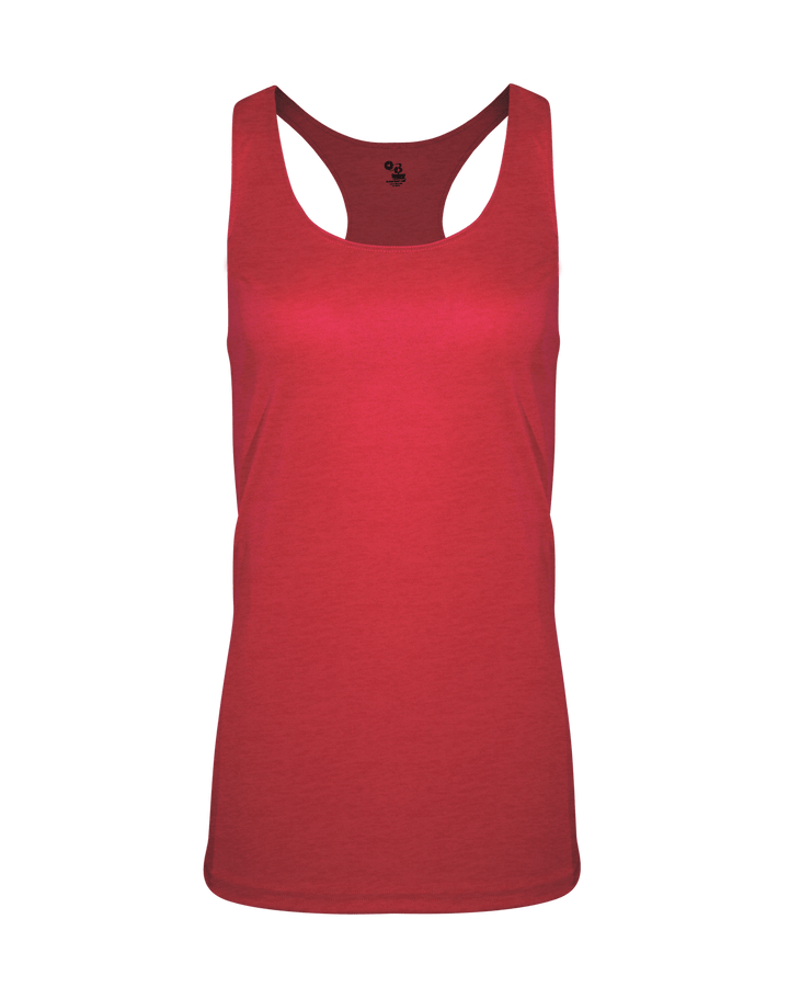 Badger 4966 Women's Tri- Blend Racerback Tank Badger