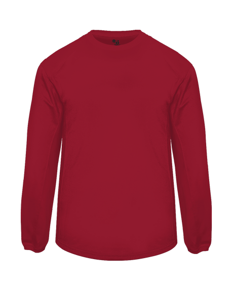 Badger Men's Perf. Fleece Pullover Badger