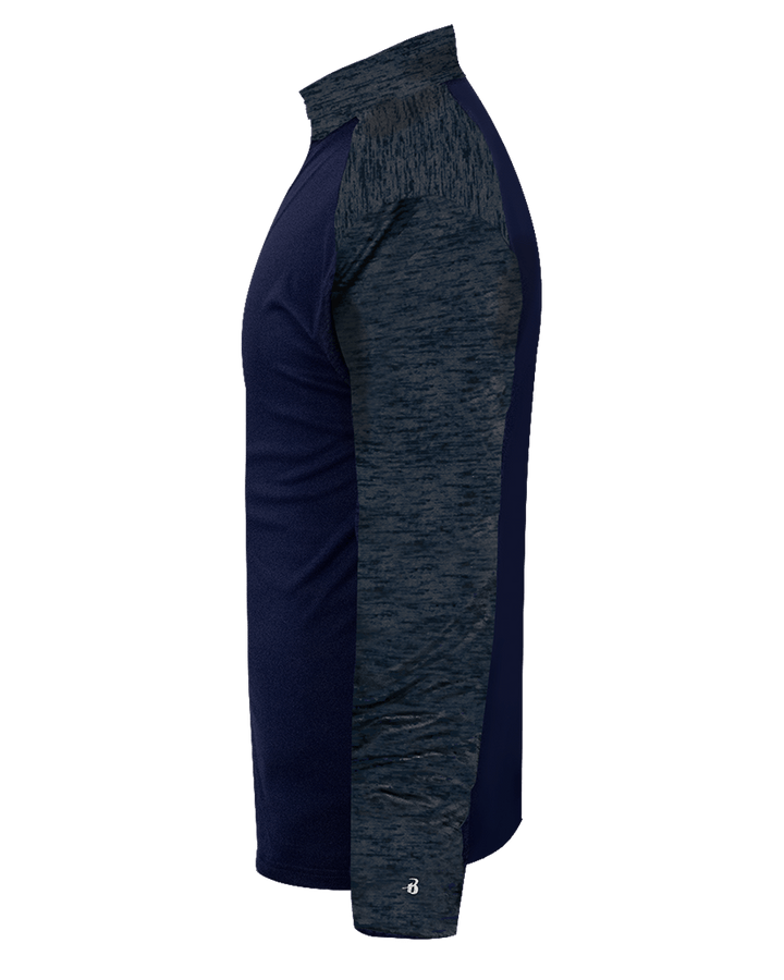 Badger Men's Sport Tonal Blend 1/4 Zip Badger