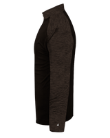 Badger Men's Sport Tonal Blend 1/4 Zip Badger