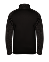 Badger Men's Sport Tonal Blend 1/4 Zip Badger