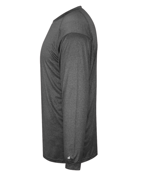 Badger Men's Pro Heather Long-Sleeve Tee Badger