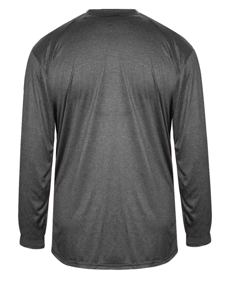 Badger Men's Pro Heather Long-Sleeve Tee Badger