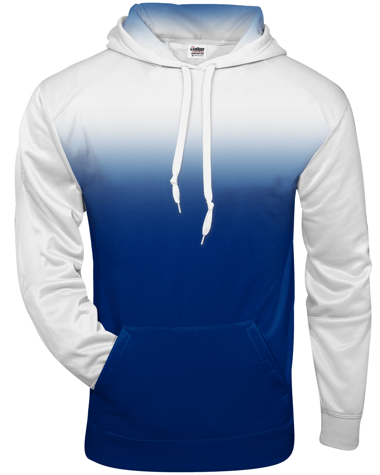 Badger Men's Ombre Hooded Sweatshirt Badger