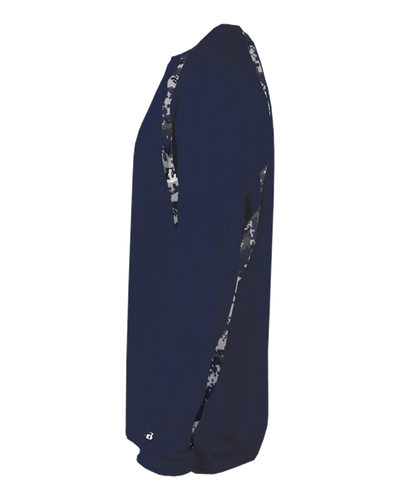 Badger Men's Digital Hook Long-Sleeve Tee