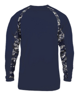 Badger Men's Digital Hook Long-Sleeve Tee Badger