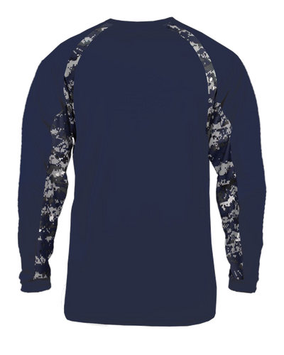 Badger Men's Digital Hook Long-Sleeve Tee