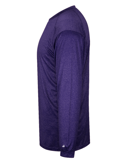 Badger Men's Pro Heather Long-Sleeve Tee Badger