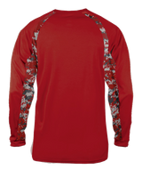 Badger Men's Digital Hook Long-Sleeve Tee Badger