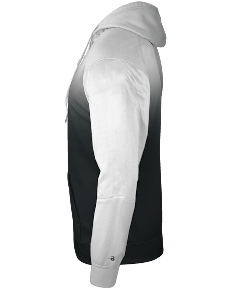 Badger Men's Ombre Hooded Sweatshirt Badger