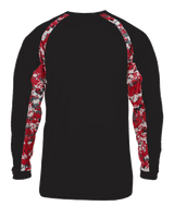 Badger Men's Digital Hook Long-Sleeve Tee Badger