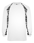 Badger Men's Digital Hook Long-Sleeve Tee Badger