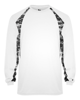 Badger Men's Digital Hook Long-Sleeve Tee Badger