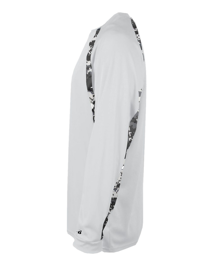 Badger Men's Digital Hook Long-Sleeve Tee Badger