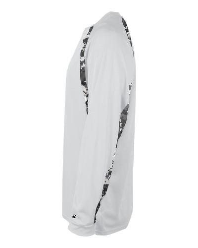 Badger Men's Digital Hook Long-Sleeve Tee