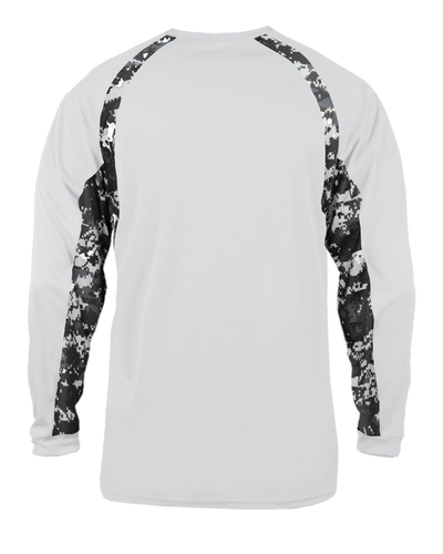 Badger Men's Digital Hook Long-Sleeve Tee