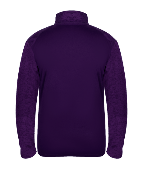 Badger Men's Sport Tonal Blend 1/4 Zip Badger