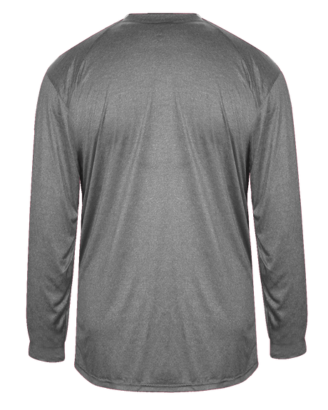Badger Men's Pro Heather Long-Sleeve Tee Badger
