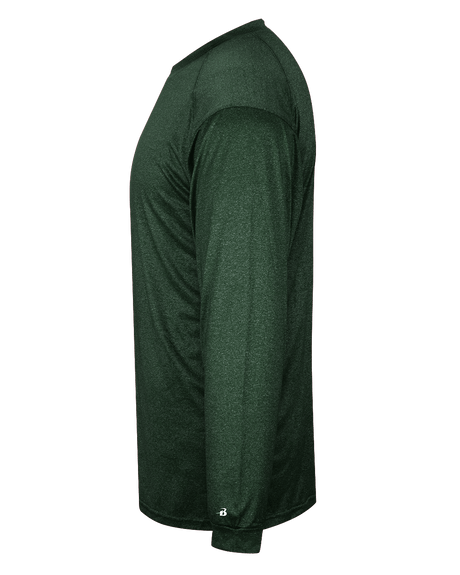 Badger Men's Pro Heather Long-Sleeve Tee Badger