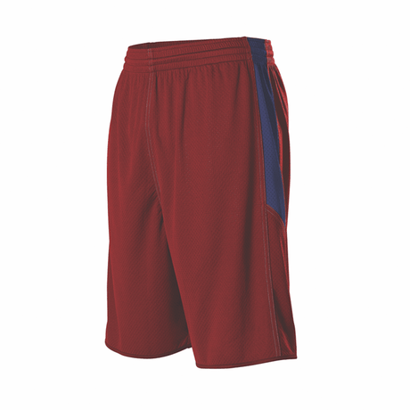 Alleson Youth Single Ply Reversible Basketball Short Alleson