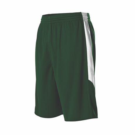 Alleson Youth Single Ply Reversible Basketball Short Alleson