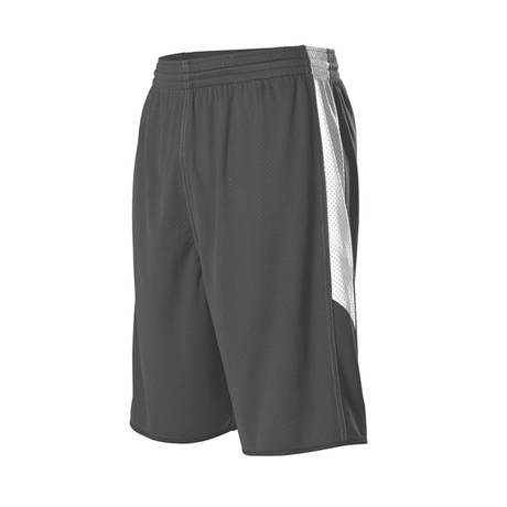 Alleson Youth Single Ply Reversible Basketball Short Alleson