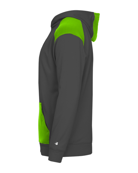 Badger Youth Breakout Perf Hoodie Badger