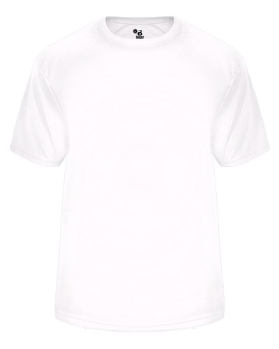 Badger Youth Vent Back Tee