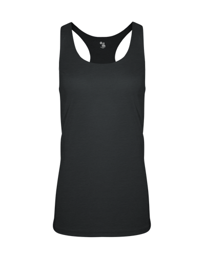 Badger 4966 Women's Tri- Blend Racerback Tank