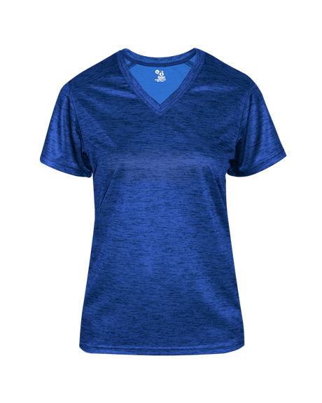 Badger Women's Tonal Blend V-Neck Tee Badger