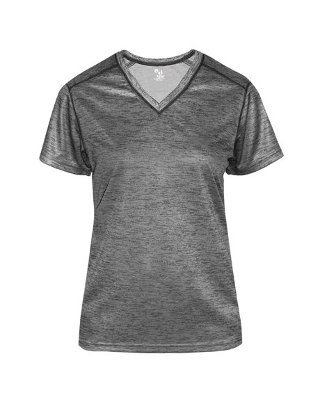 Badger Women's Tonal Blend V-Neck Tee Badger