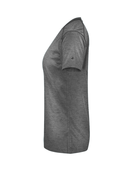 Badger Women's Tonal Blend V-Neck Tee Badger