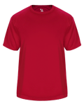 Badger Youth Vent Back Tee Badger