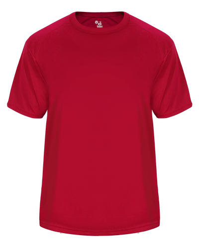 Badger Youth Vent Back Tee
