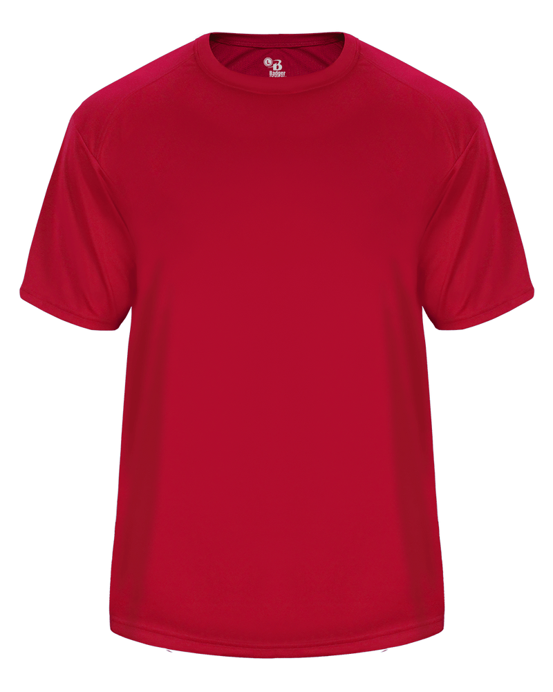 Badger Youth Vent Back Tee
