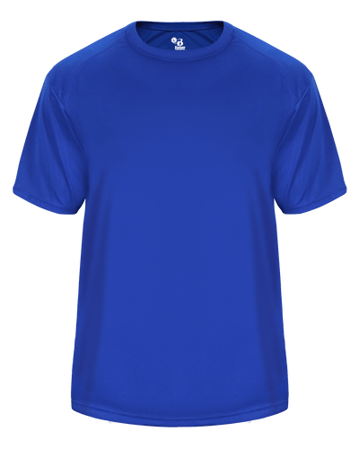 Badger Youth Vent Back Tee