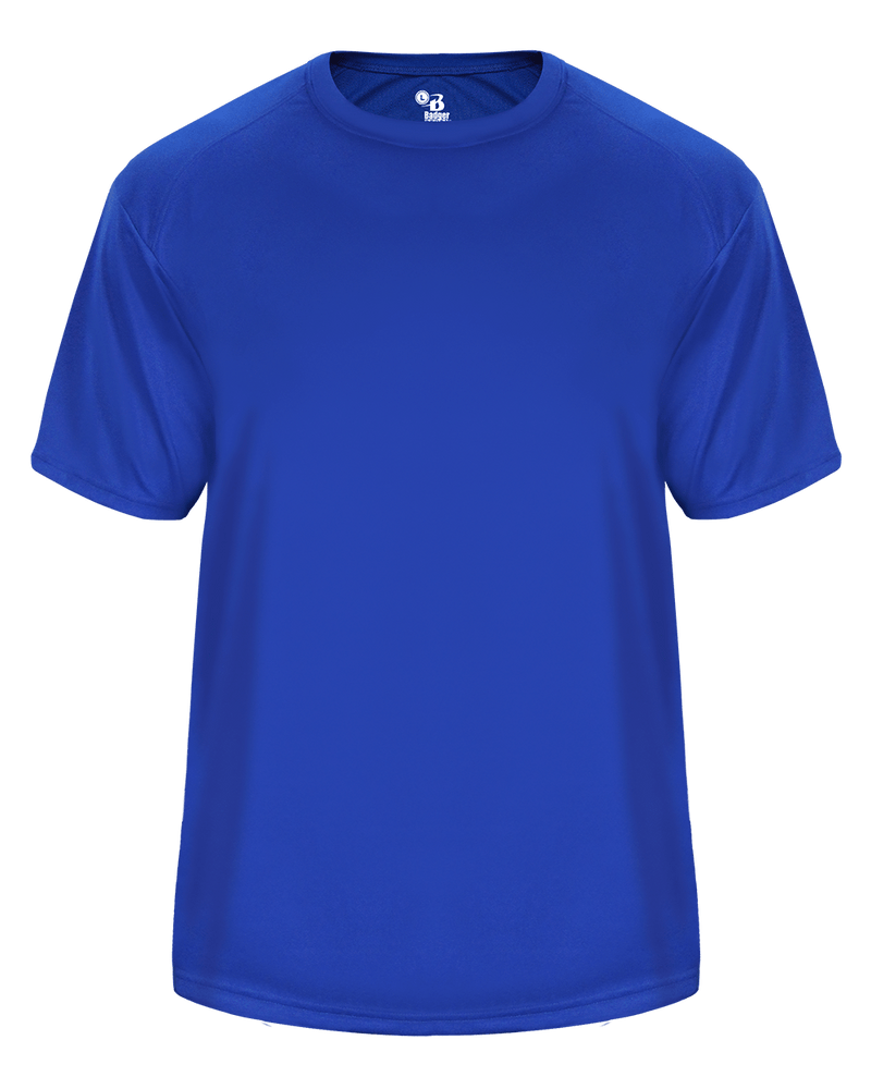 Badger Youth Vent Back Tee