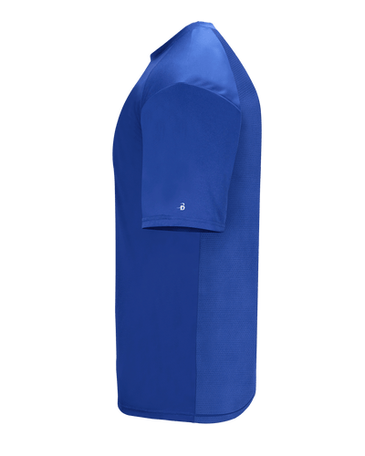 Badger Youth Vent Back Tee