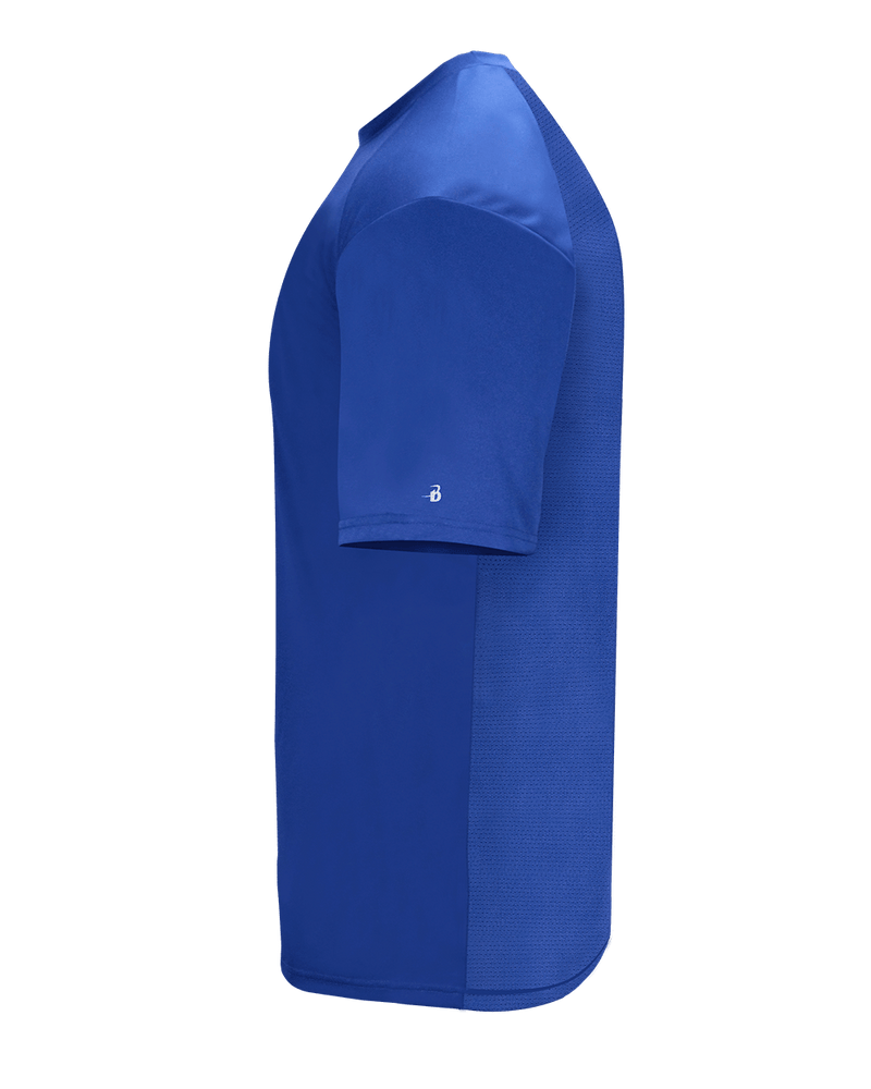 Badger Youth Vent Back Tee