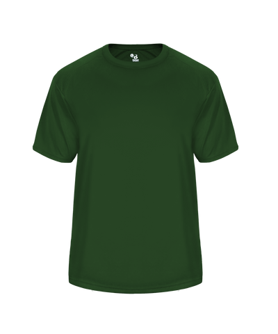 Badger Youth Vent Back Tee