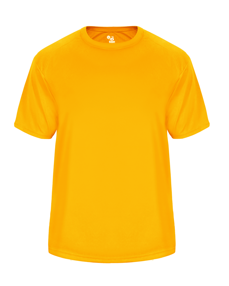 Badger Youth Vent Back Tee