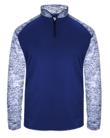 Badger Men's Sport Blend 1/4 Zip Badger