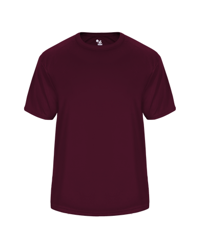 Badger Youth Vent Back Tee