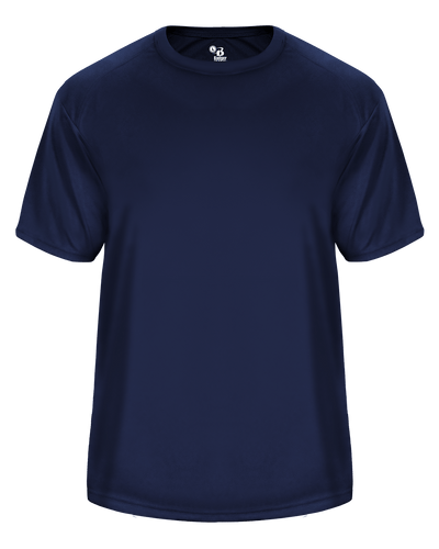 Badger Youth Vent Back Tee