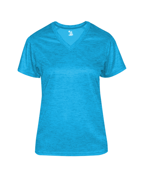 Badger Women's Tonal Blend V-Neck Tee Badger