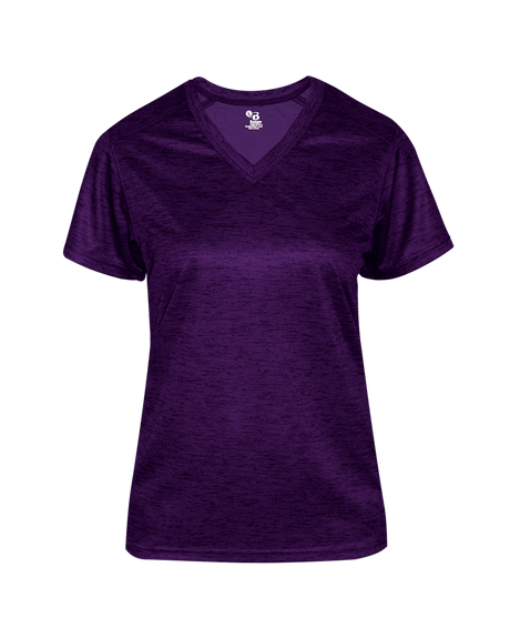 Badger Women's Tonal Blend V-Neck Tee Badger