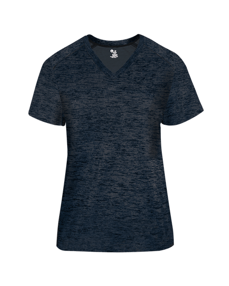 Badger Women's Tonal Blend V-Neck Tee Badger