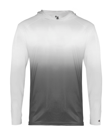 Badger Youth Ombre Hooded Tee Badger